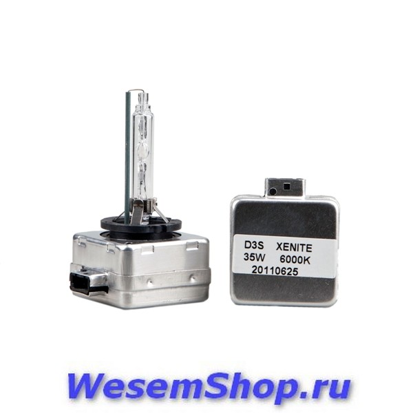 Ксеноновая лампа Xenite XP D3S 4300K, 5000K, 6000К